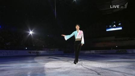 羽生結弦 NHK杯 2012 EX 花になれ 32