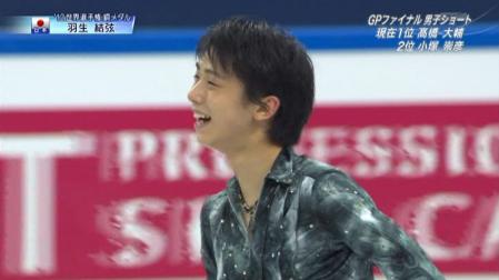 羽生結弦 GPファイナル 2012 SP パリの散歩道 33