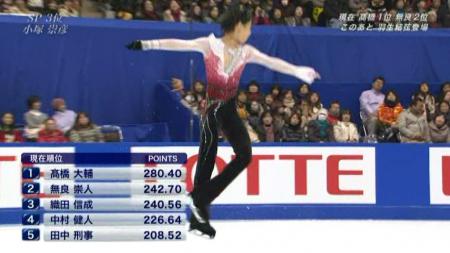 羽生結弦 全日本フィギュア FS ノートルダムドパリ 36
