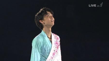 羽生結弦 NHK杯 2012 EX 花になれ 40