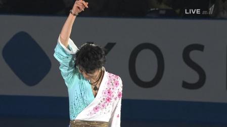 羽生結弦 NHK杯 2012 EX アンコール SP パリの散歩道 43