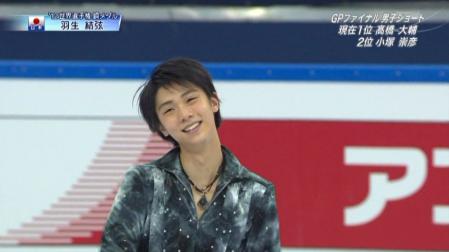 羽生結弦 GPファイナル 2012 SP パリの散歩道 45
