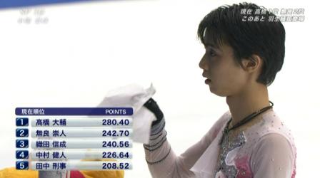 羽生結弦 全日本フィギュア FS ノートルダムドパリ 45