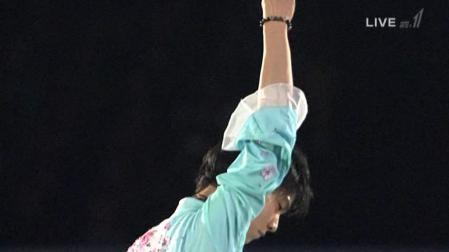 羽生結弦 NHK杯 2012 EX アンコール SP パリの散歩道 46