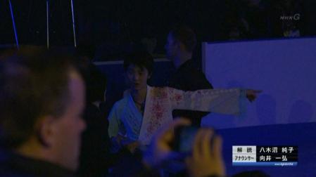 羽生結弦 NHK杯 2012 EX フィナーレ 50