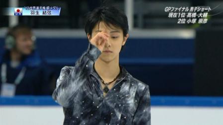 羽生結弦 GPファイナル 2012 SP パリの散歩道 58