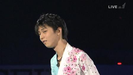 羽生結弦 NHK杯 2012 EX 花になれ 6