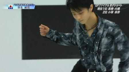 羽生結弦 GPファイナル 2012 SP パリの散歩道 72