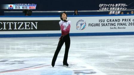 羽生結弦 GPファイナル FS ノートルダムドパリ 2012 78