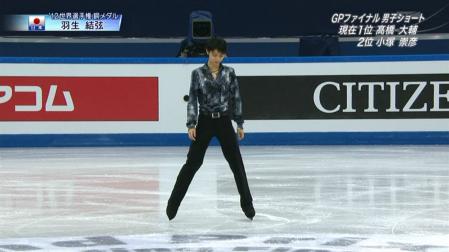 羽生結弦 GPファイナル 2012 SP パリの散歩道 7