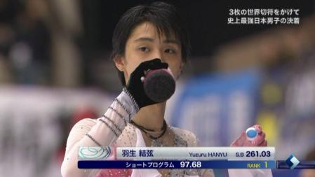 羽生結弦 全日本フィギュア FS ノートルダムドパリ 7