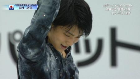 羽生結弦 GPファイナル 2012 SP パリの散歩道 80