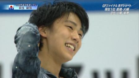 羽生結弦 GPファイナル 2012 SP パリの散歩道 84