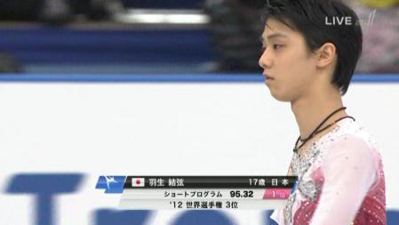 羽生結弦 2012 NHK杯 FS ノートルダムドパリ 86