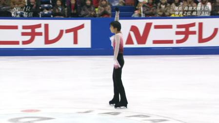 羽生結弦 全日本フィギュア FS ノートルダムドパリ 90