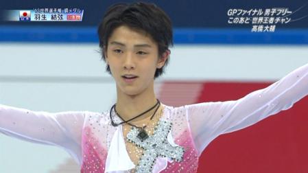 羽生結弦 GPファイナル FS ノートルダムドパリ 2012 95