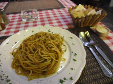 くびを傾げた??いつものイタリアン