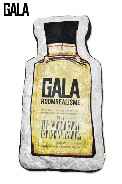 【GALA】グラフィックプリンビッグトクッション”BOTTLE