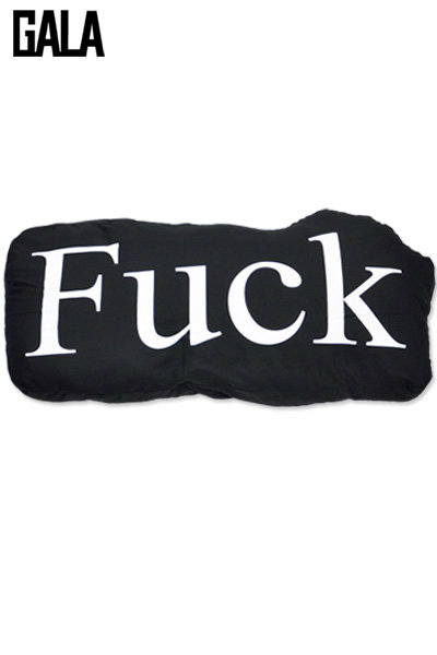 【GALA】グラフィックプリンビッグトクッション”FUCK