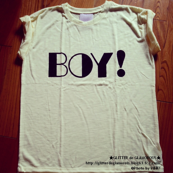 Natsuコラボ・BOYS! Tシャツ
