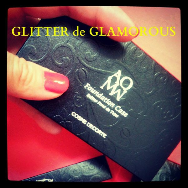 コスメデコルテ AQ MW ベースメイクアップ-GLITTER de GLAMOROUS