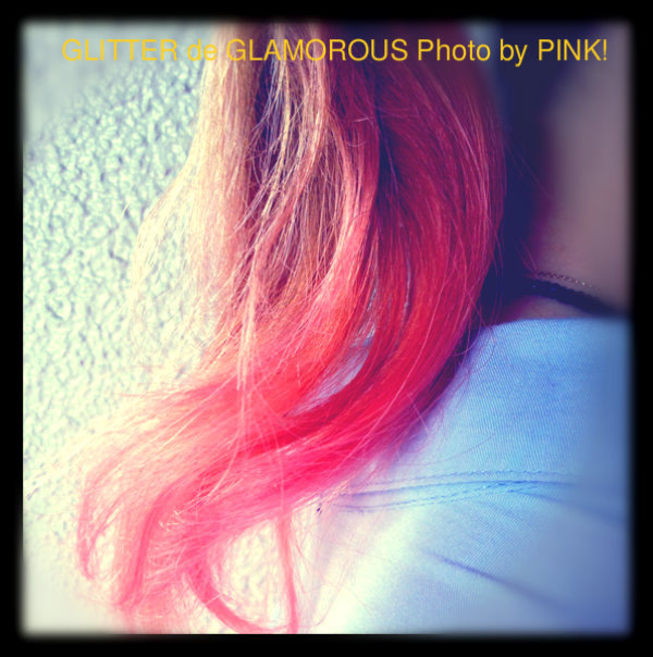 PINK!のピンクの毛先