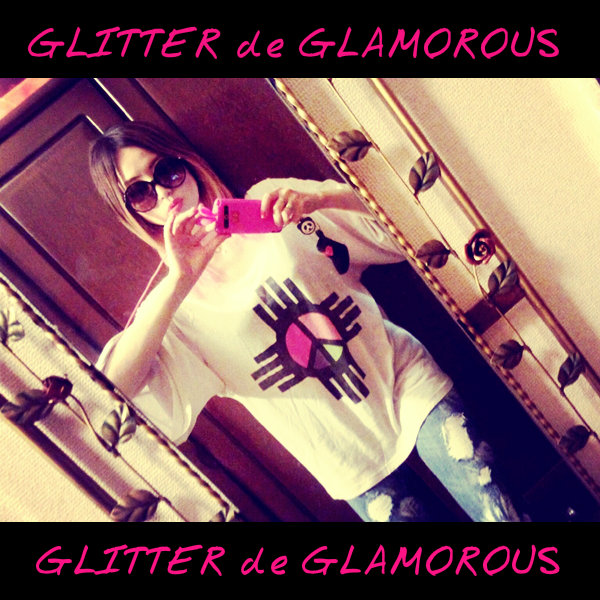 WILDFOX着画-GLITTER de GLAMOROUS PINK!