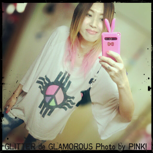 【WILDFOX】のTシャツ着画