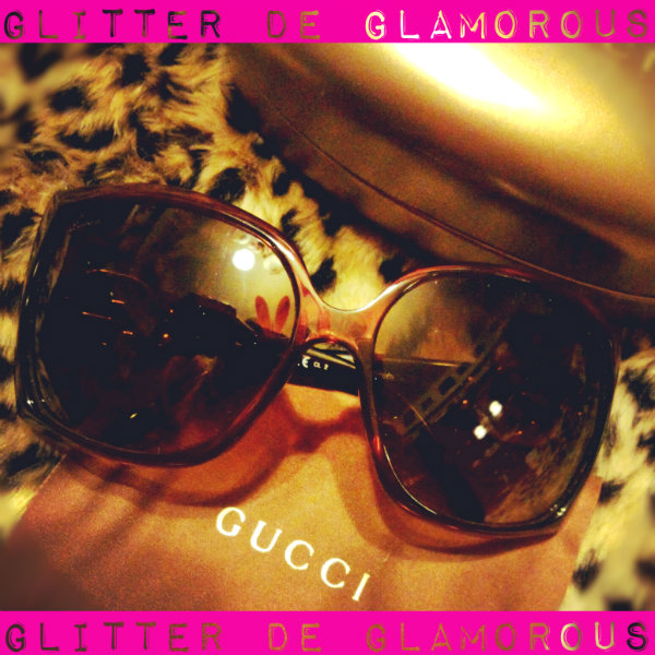 GUCCIサングラス-GLITTER de GLAMOROUS