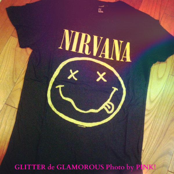 NIRVANA SMILE Tシャツ
