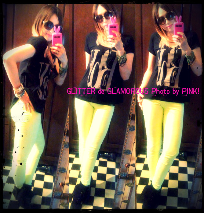 J BRAND着画-GLITTER de GLAMOROUS-PINK!