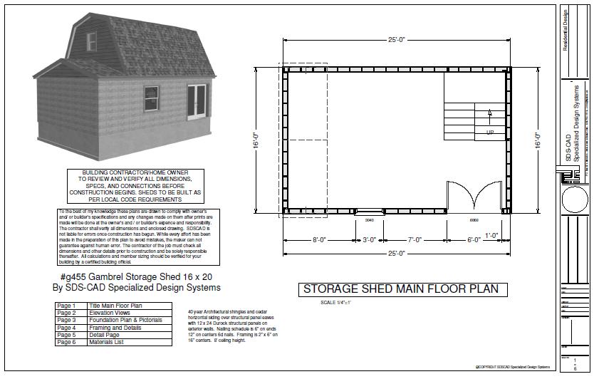 20 X 20 Shed Plans Looking for 20 x 30 Storage Shed plans ...