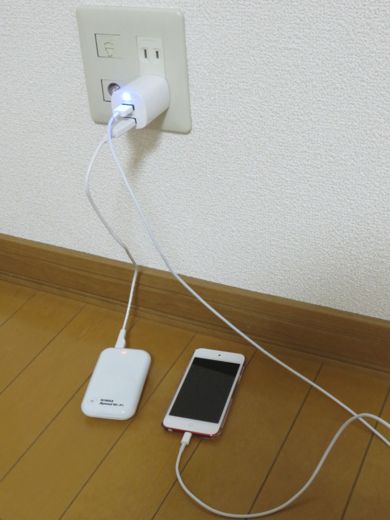 ipod touch充電器3