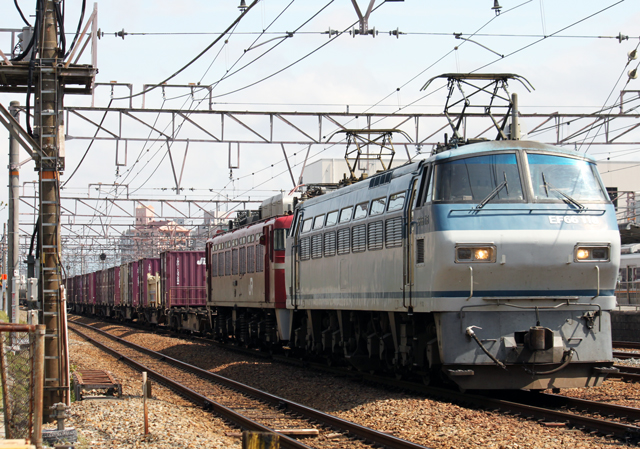 2077レ EF81 76 廃車回送 | 姫ココの気ままに撮り鉄ブログ