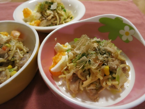 夜ご飯 あんかけ焼きそば
