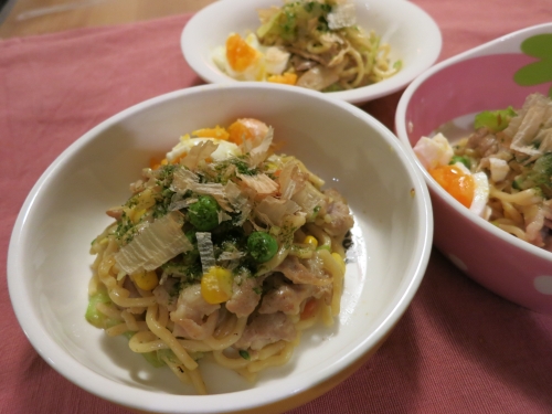 夜ご飯 あんかけ焼きそば