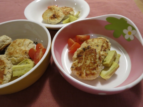 夜ご飯 おからと鶏のつくね
