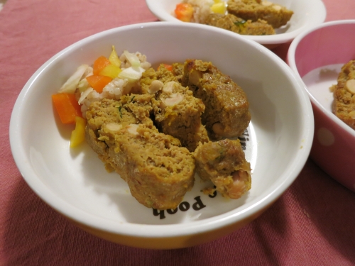 夜ご飯 かぼちゃと&おからのミートローフ