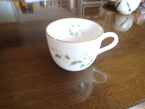陶器市で買ったマグカップ１