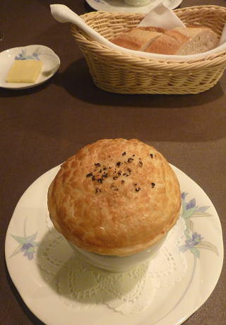 野菜と茸のクリームスープ