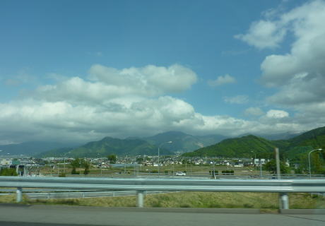 晴れた~!