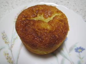 黄桃のカスタードケーキ1
