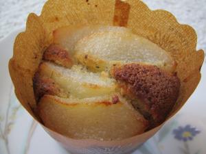洋梨アーモンドケーキ1