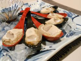 Oyster with Ponzu