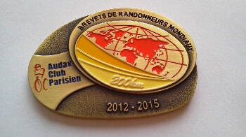 2012 brm200km 認定メダル