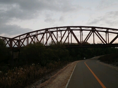 木曽川サイクリング　東海道線