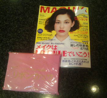 マキアの付録かっさ