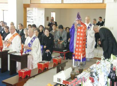 日湘上人一周忌4