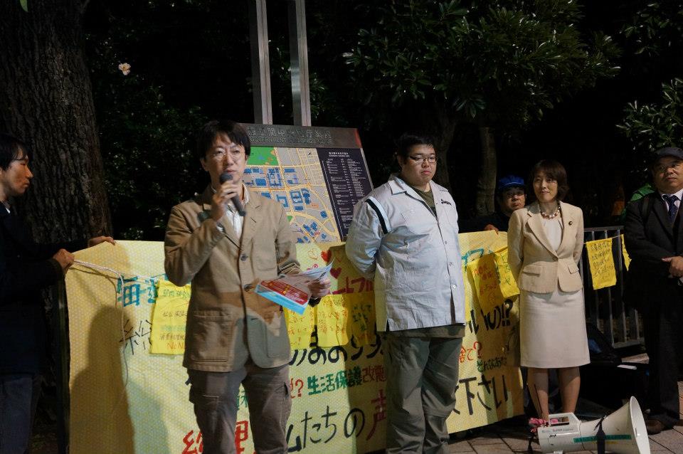 1107STOP!生活保護基準引き下げアクション