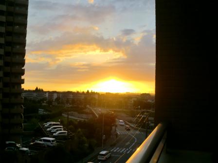 コロンの夕陽1